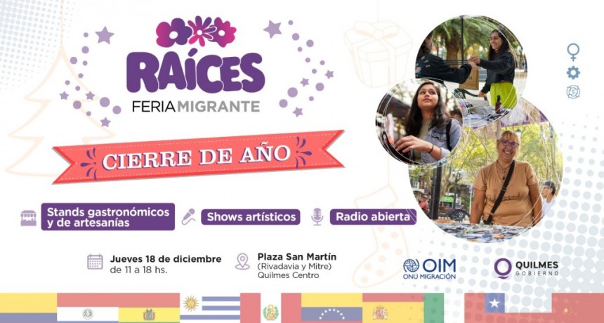 Quilmes celebra el Día de las Personas Migrantes con feria, cultura y un nuevo observatorio