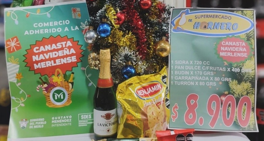 Navidad más accesible: llega la Canasta Navideña Merlense 2025