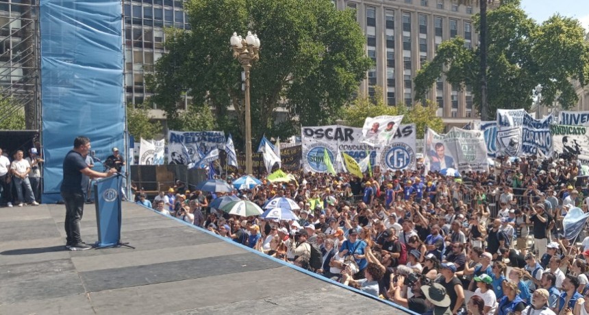 La CGT redobla la presión y advierte: si no hay respuestas, habrá paro nacional