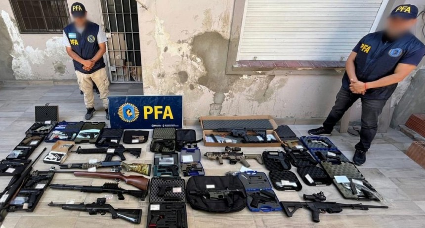 Golpe al tráfico de armas en el conurbano: cayó una red que abastecía a bandas narco y barras bravas