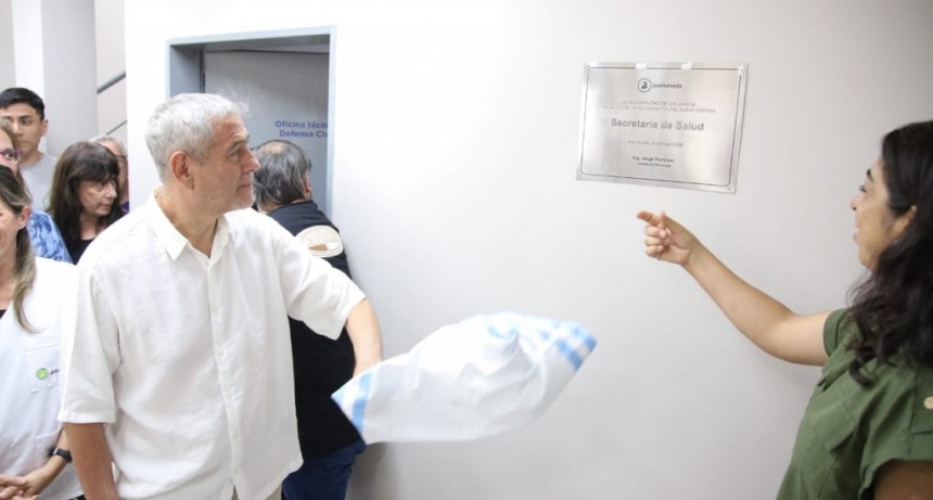 Millonaria inversión en salud: Ferraresi inauguró la nueva Secretaría de Salud de Avellaneda