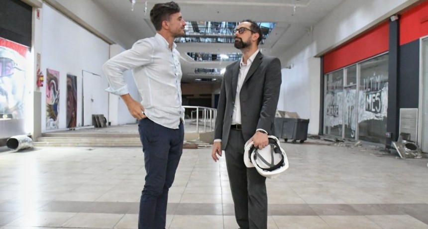 Millonaria inversión en Haedo: Ghi recorrió el futuro shopping que promete empleo y reactivación